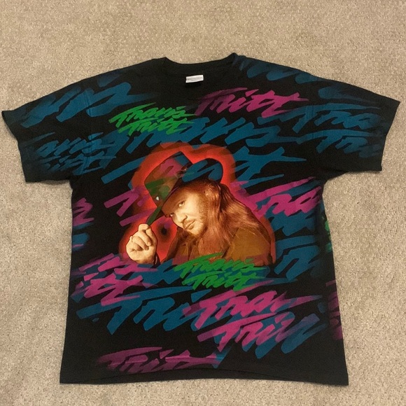 Hanes Other - Vintage Travis Tritt Men’s Large Hanes T-shirt single stitch